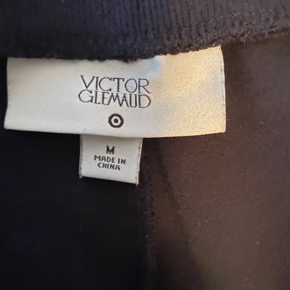 Victor Glemaud for Target Flared Athletic Pants Black w/White Piping Size Med - Picture 8 of 9